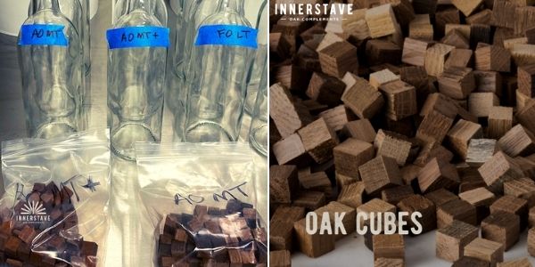 Image: Oak Cubes