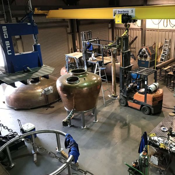 Image: A view from Chip Tate Craft Copperworks