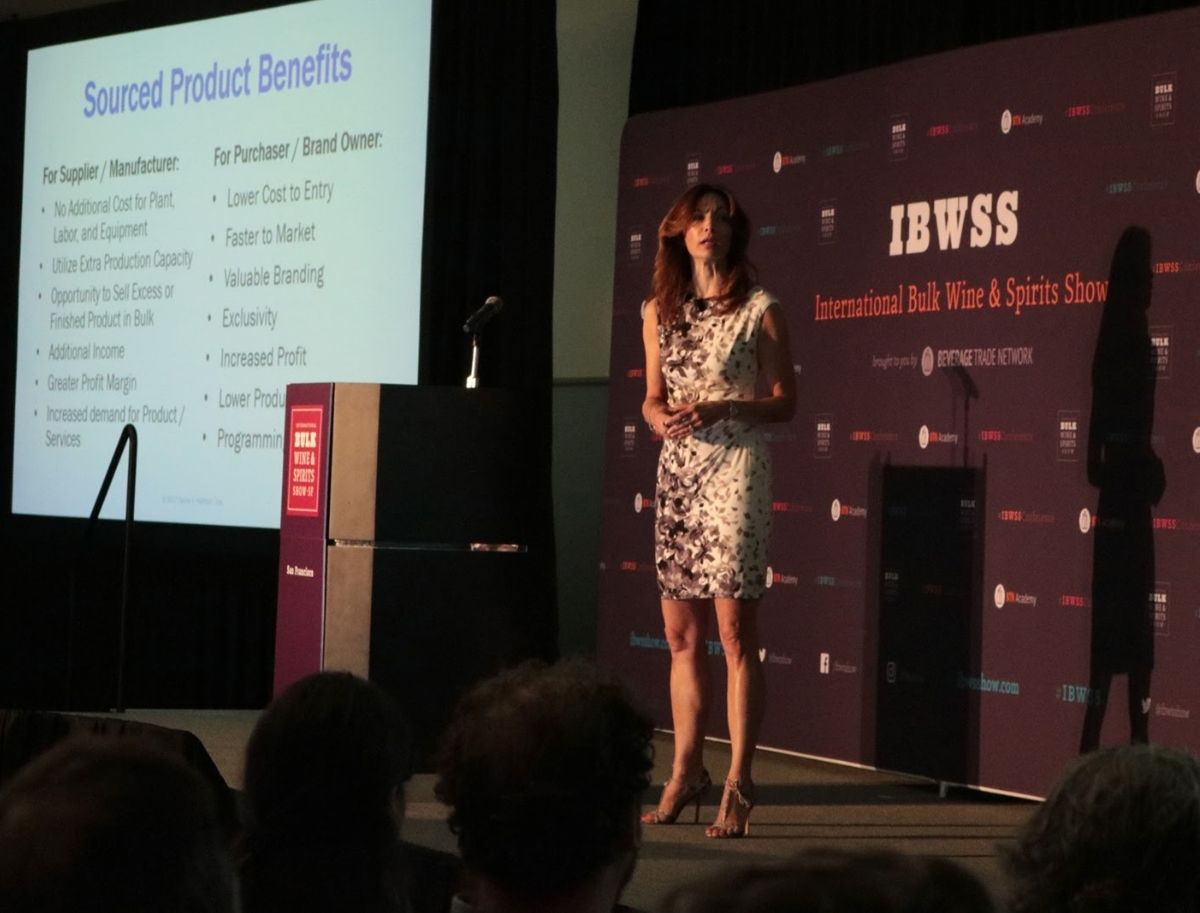 Sourced Product Benefits presentation at previous IBWSS event