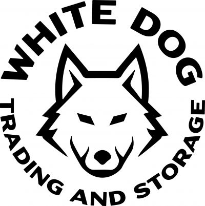 Logo for:  White Dog Trading  Storage LLC