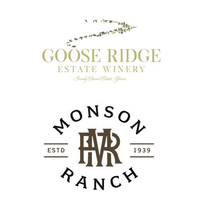 Logo for:  Goose Ridge Vineyards & Monson Ranch Distillers